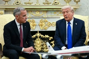 Canadian Prime Minister Mark Carney and US President Donald Trump hold high-level meeting on Tuesday