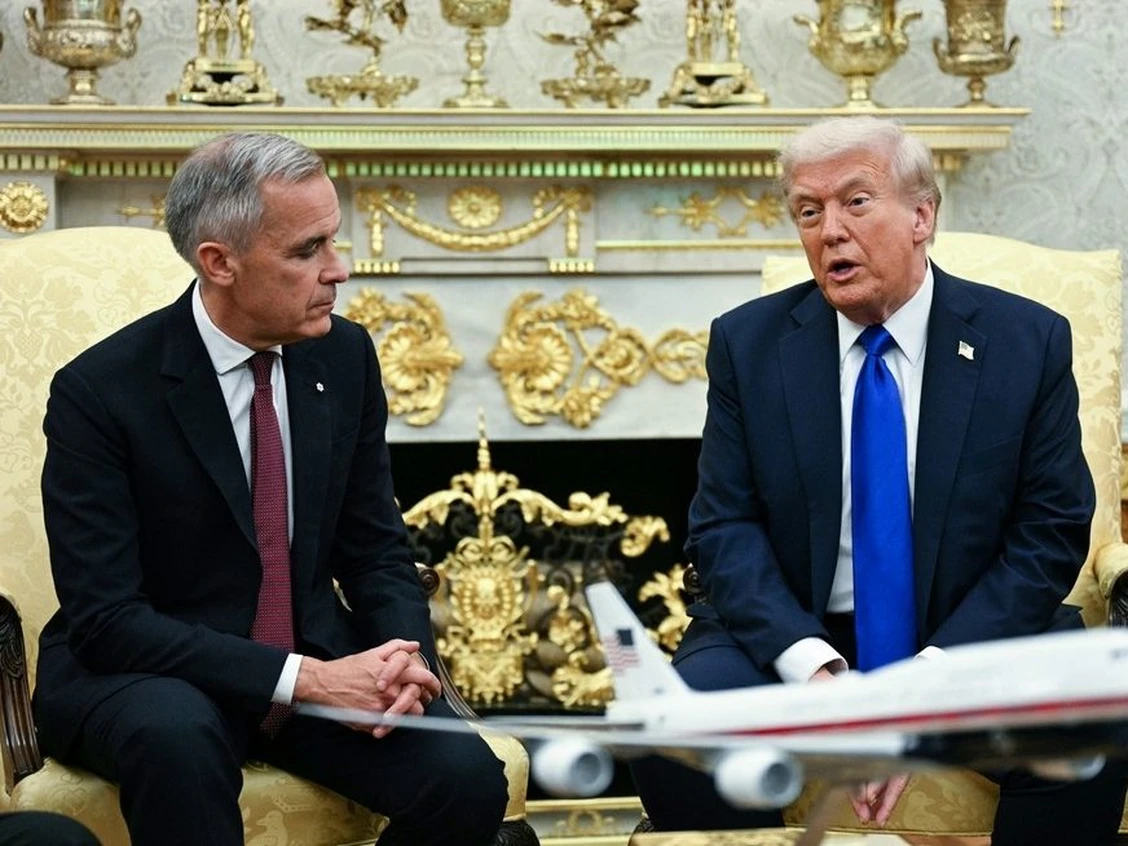 Canadian Prime Minister Mark Carney and US President Donald Trump hold high-level meeting on Tuesday