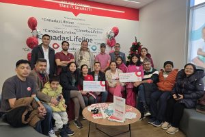 Blood donation program organized by Lions Club of Mississauga Canada Nepal completed