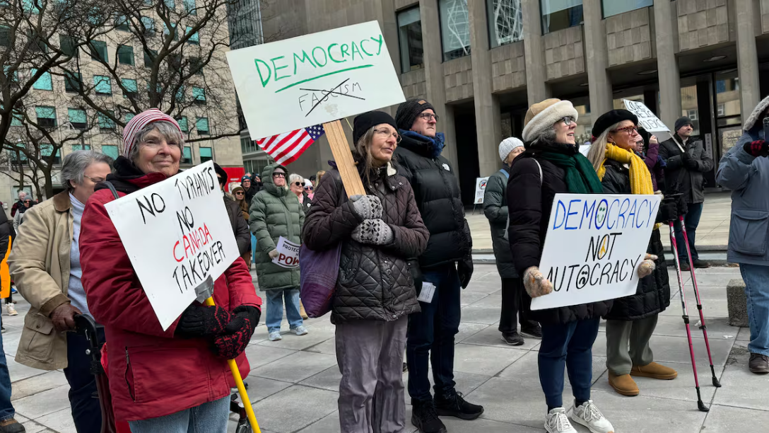 Anti-Trump protests in Canada: Hundreds participate in ‘No Kings’ protest outside US Consulate in Toronto