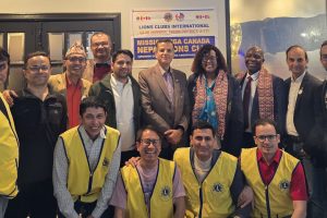 Presedent Ghanshyam Bhattarai & Executive Committee re-elected as of Mississauga Canada Nepal Lions Club
