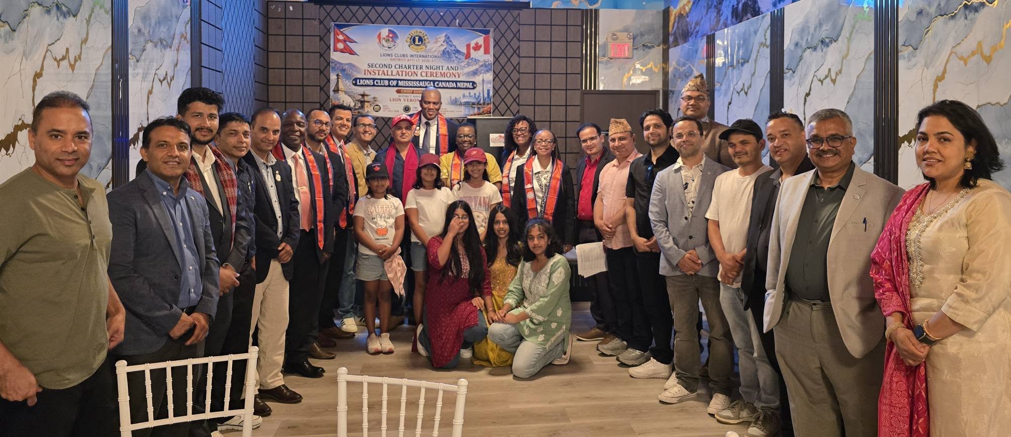 Lions Club of Mississauga Canada Nepal’s Charter Night was a grand success (with photo feature)