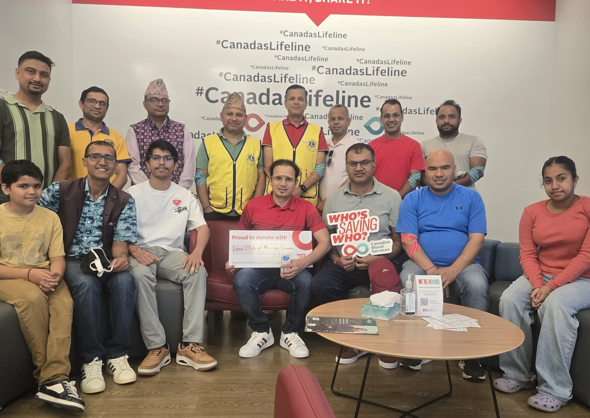 Blood donation program organized by Lions Club of Mississauga Canada Nepal (with photo feature)